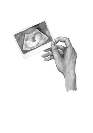 Baby på vej - Plakat